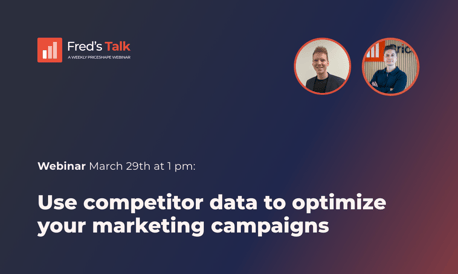 Brug konkurrentdata til at optimere dine marketingkampagner