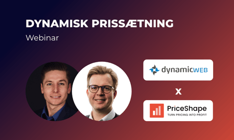 PriceShape & DynamicWeb; Dynamisk prissætning